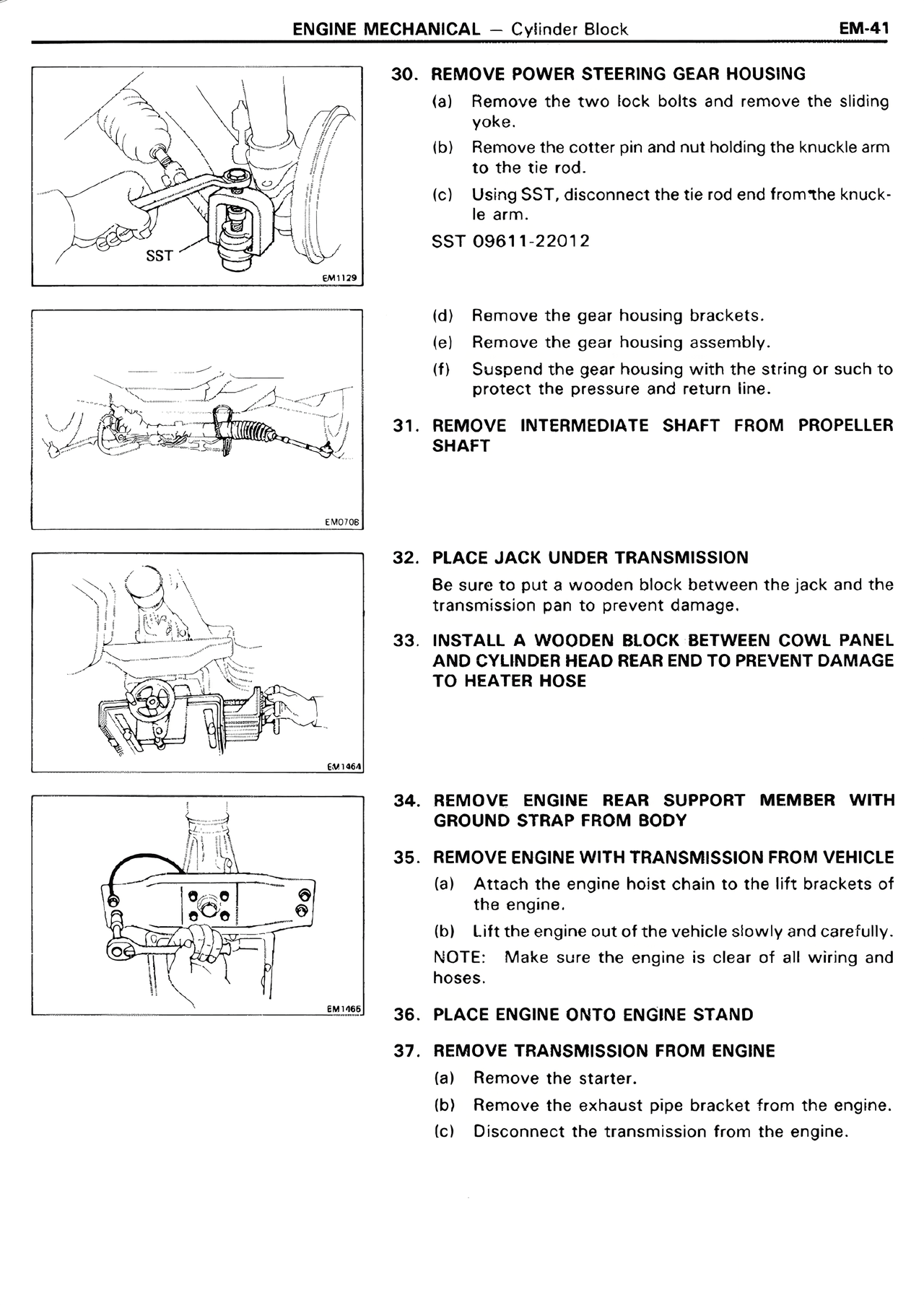 Engine Mechanical — MK2 Supra Engine Mechanical, page 41