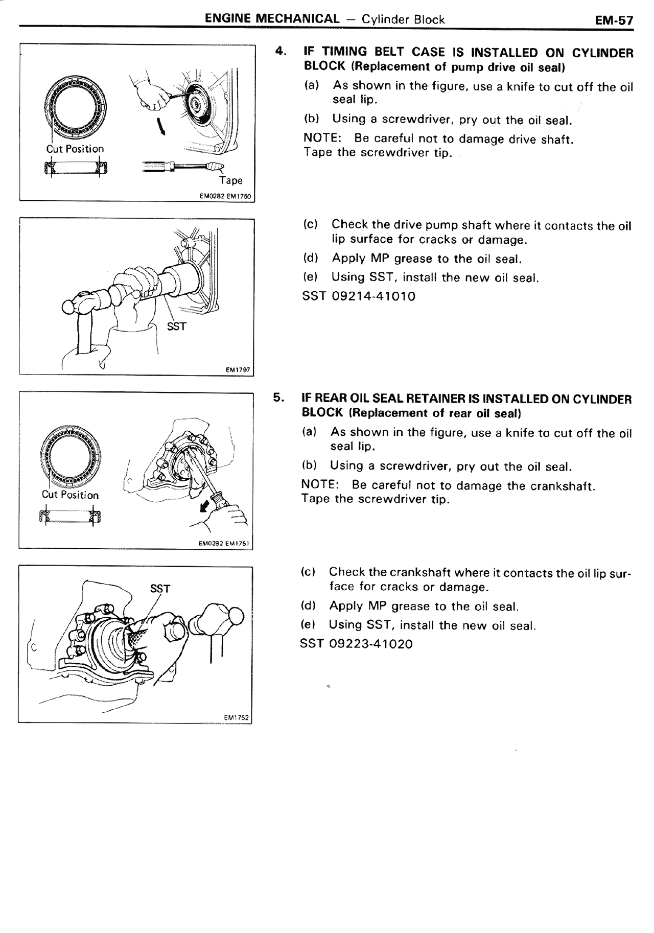 Engine Mechanical — MK2 Supra Engine Mechanical, page 57
