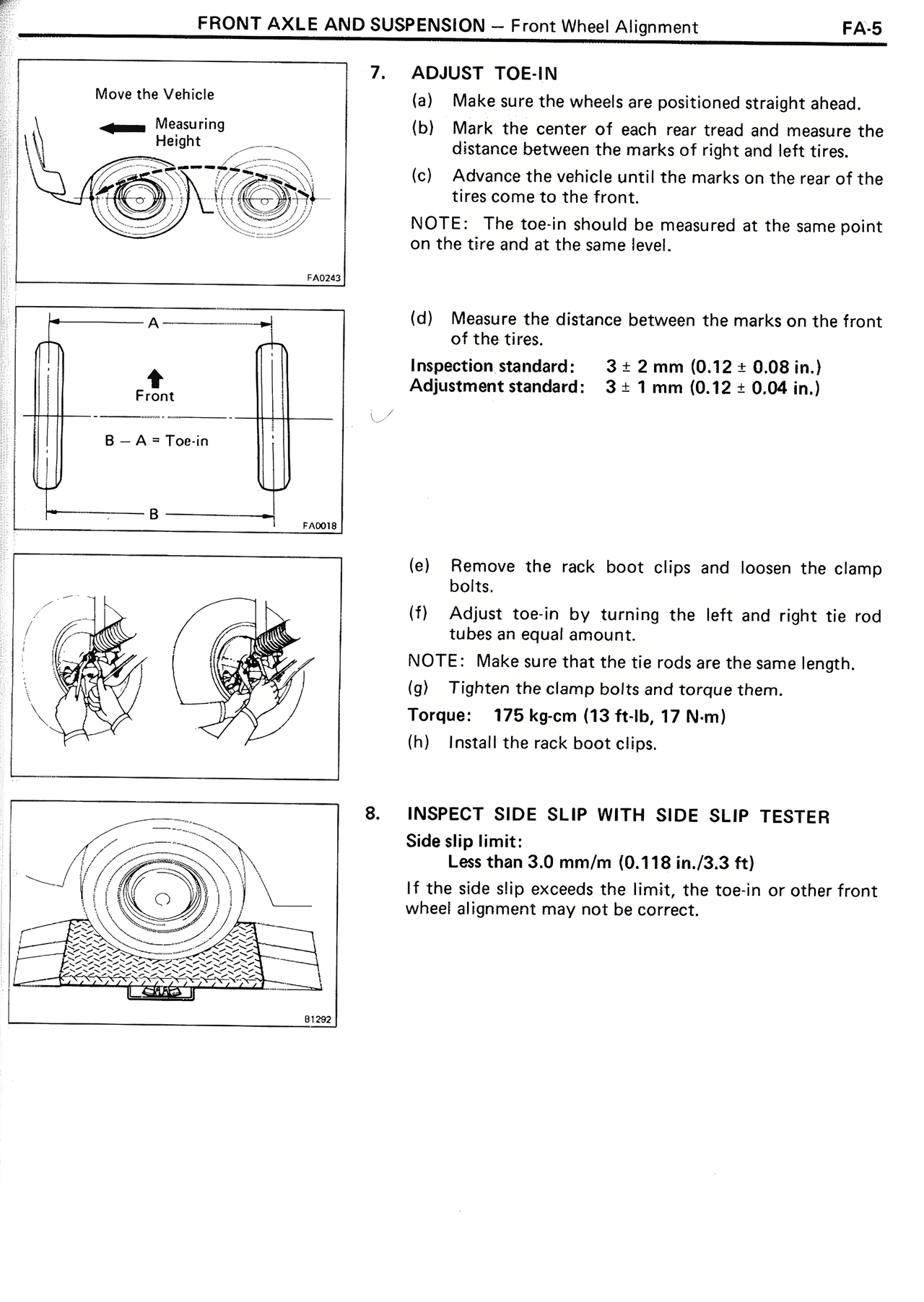 Front Axle And Suspension — MK2 Supra Front Axle And Suspension, page 5