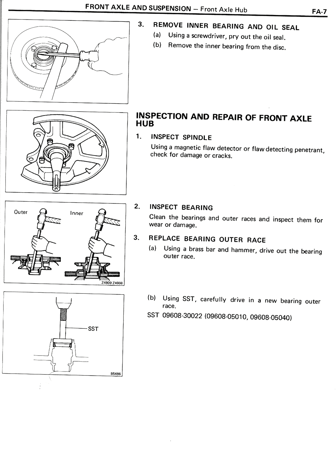 Front Axle And Suspension — MK2 Supra Front Axle And Suspension, page 7
