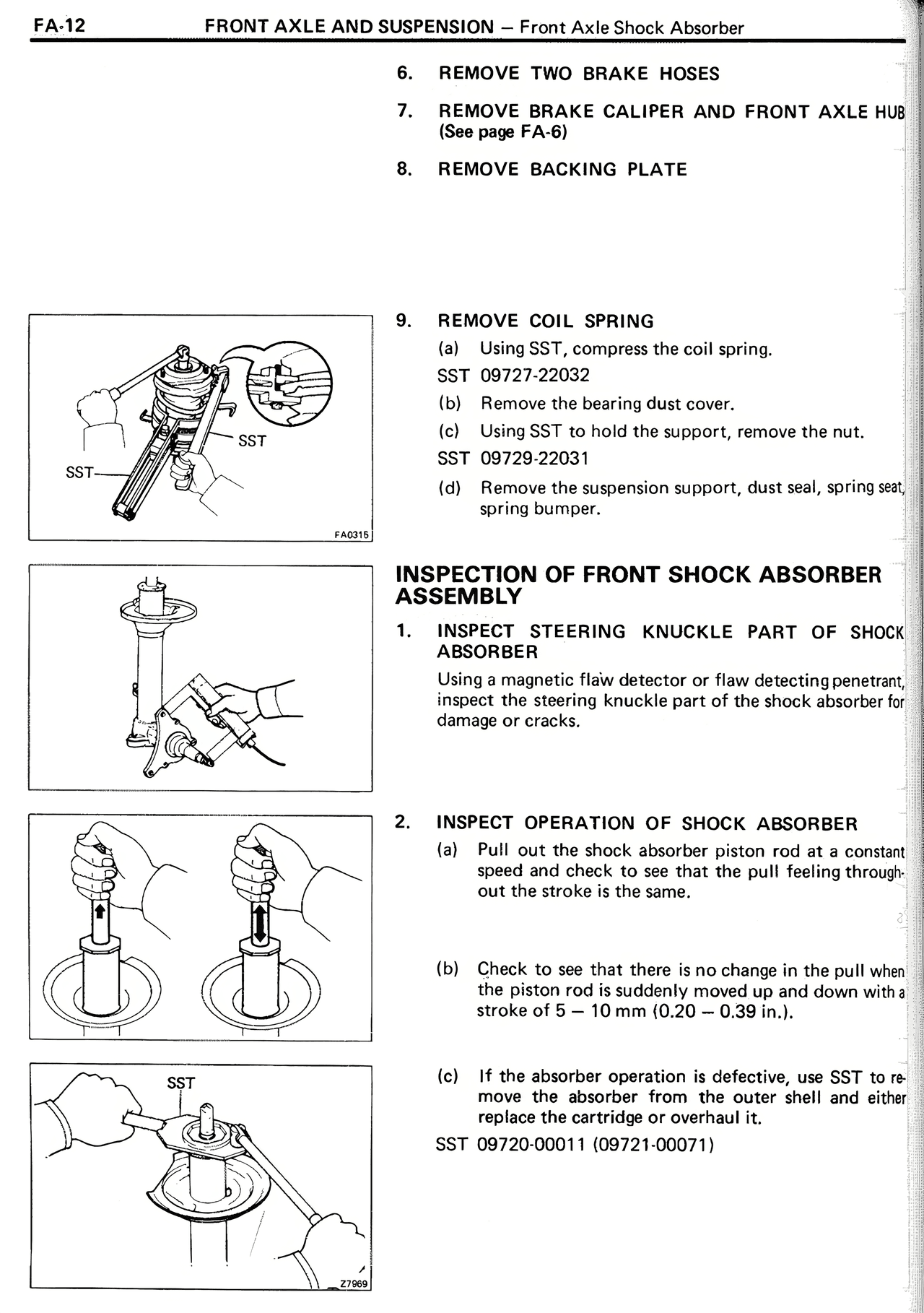 Front Axle And Suspension — MK2 Supra Front Axle And Suspension, page 12