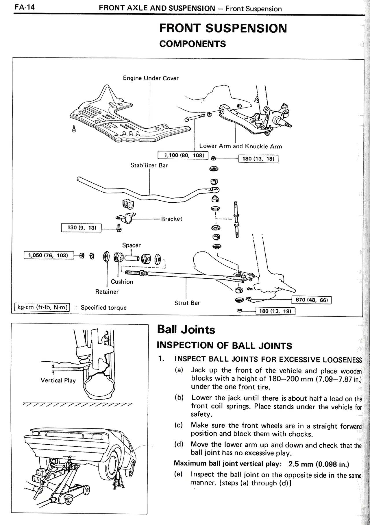 Front Suspension Components — MK2 Supra Front Axle And Suspension, page 14