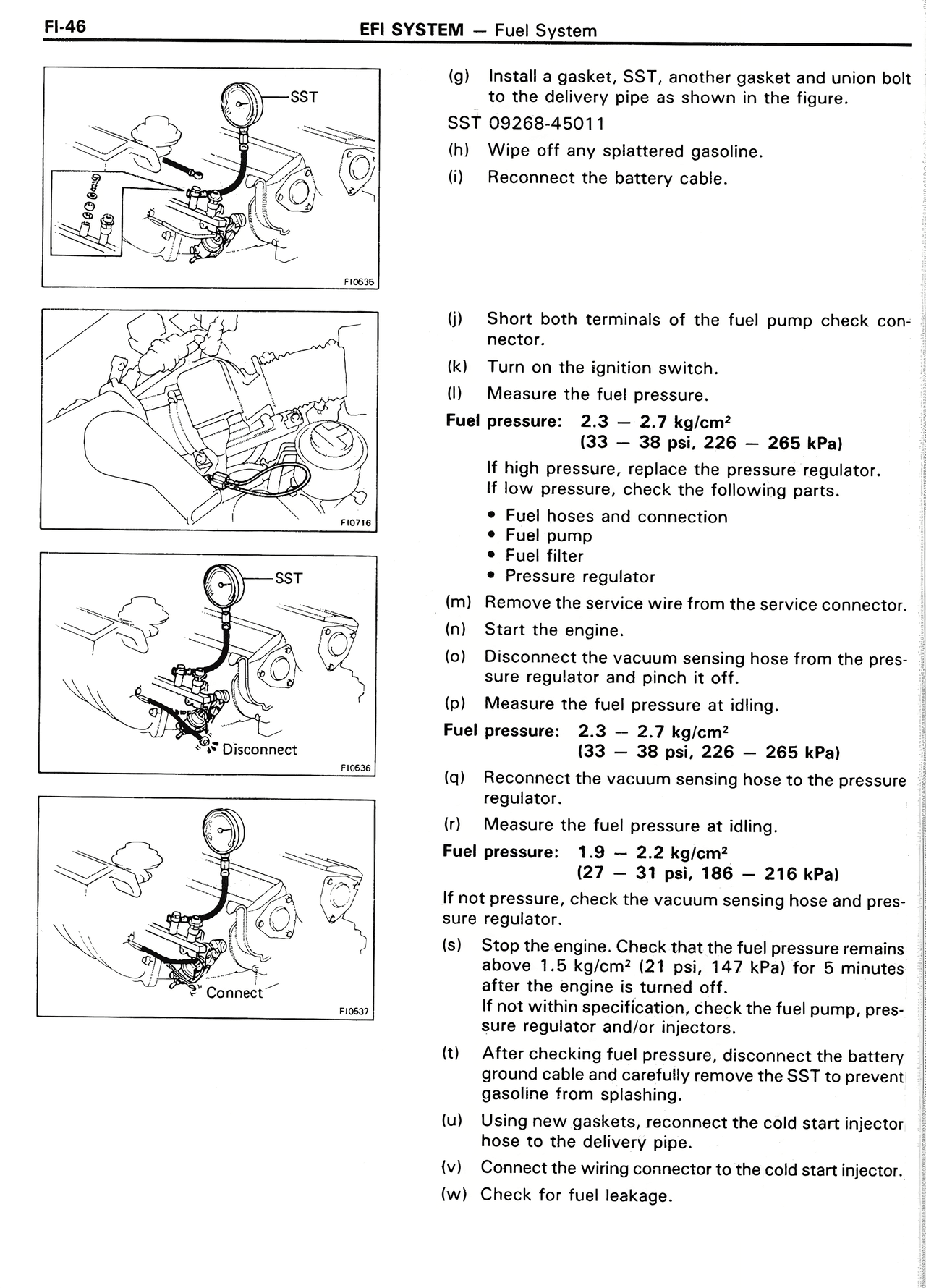 EFI System — MK2 Supra EFI System, page 46