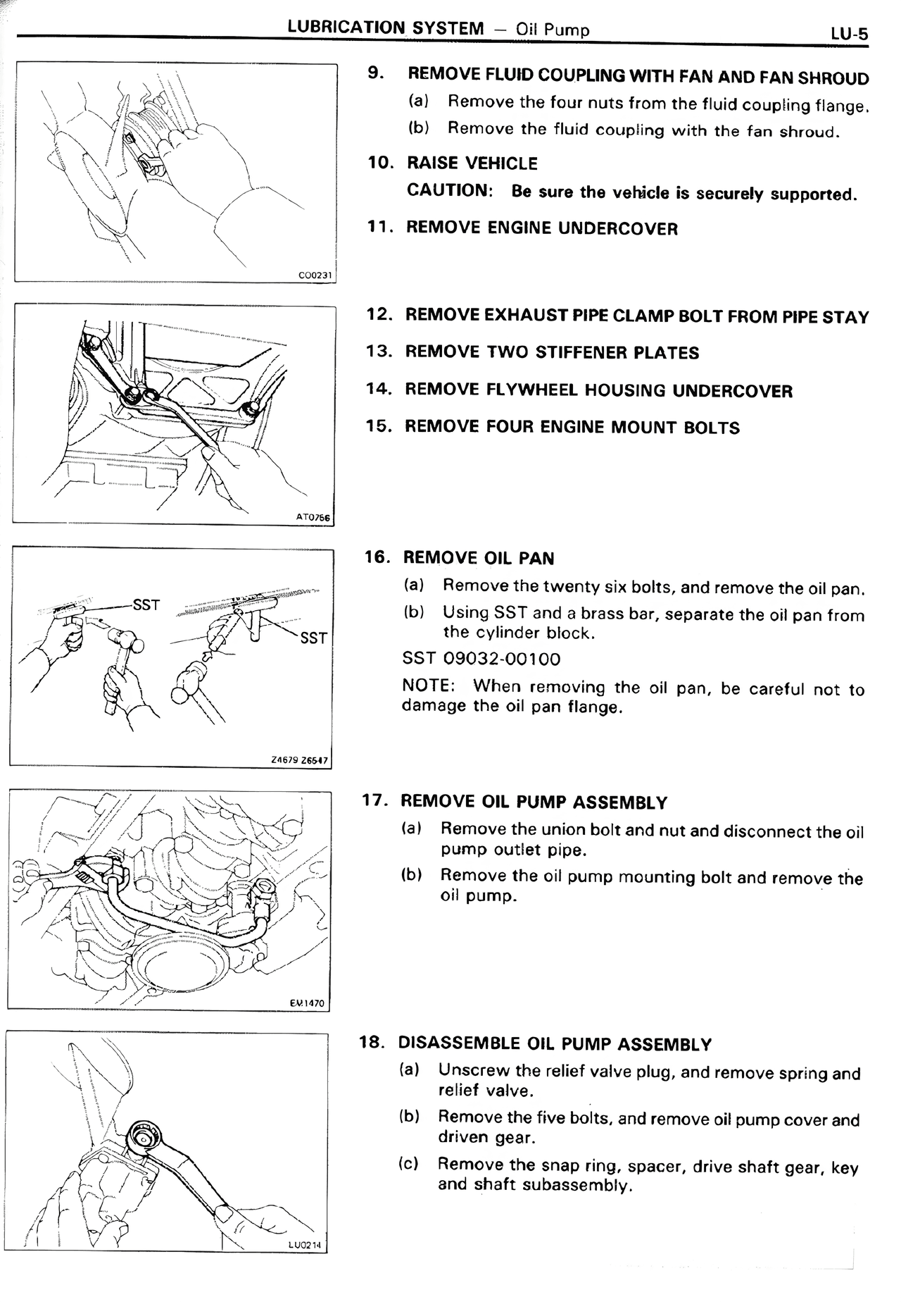 Lubrication System — MK2 Supra Lubrication System, page 5