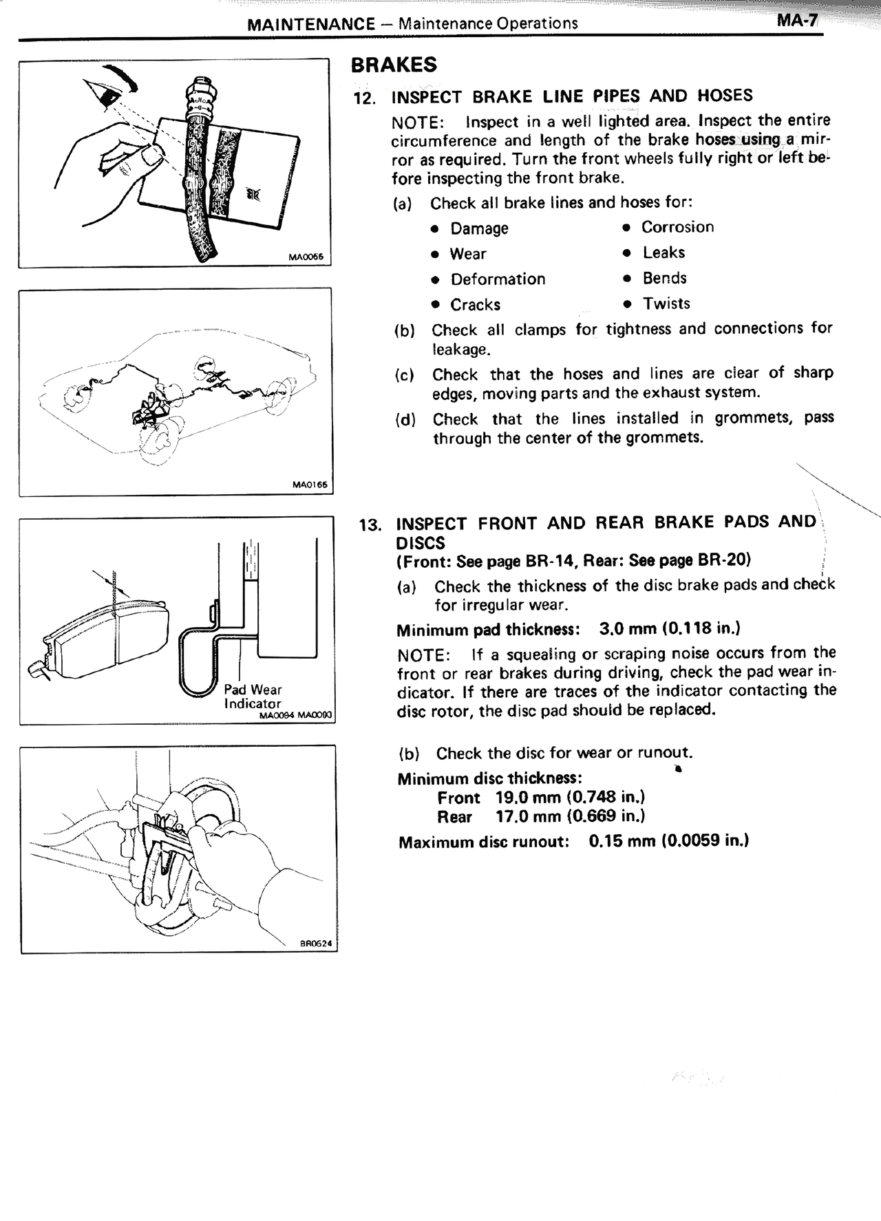 Brakes — MK2 Supra Maintenance, page 7