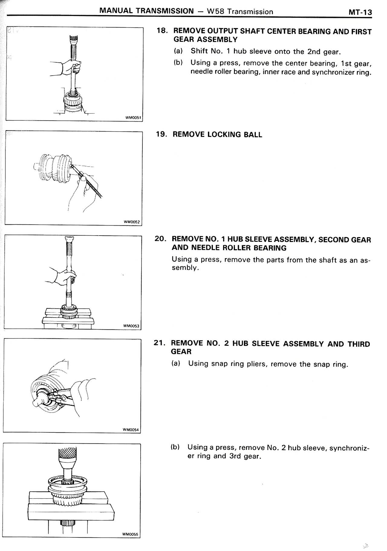 Manual Transmission — MK2 Supra Manual Transmission, page 13