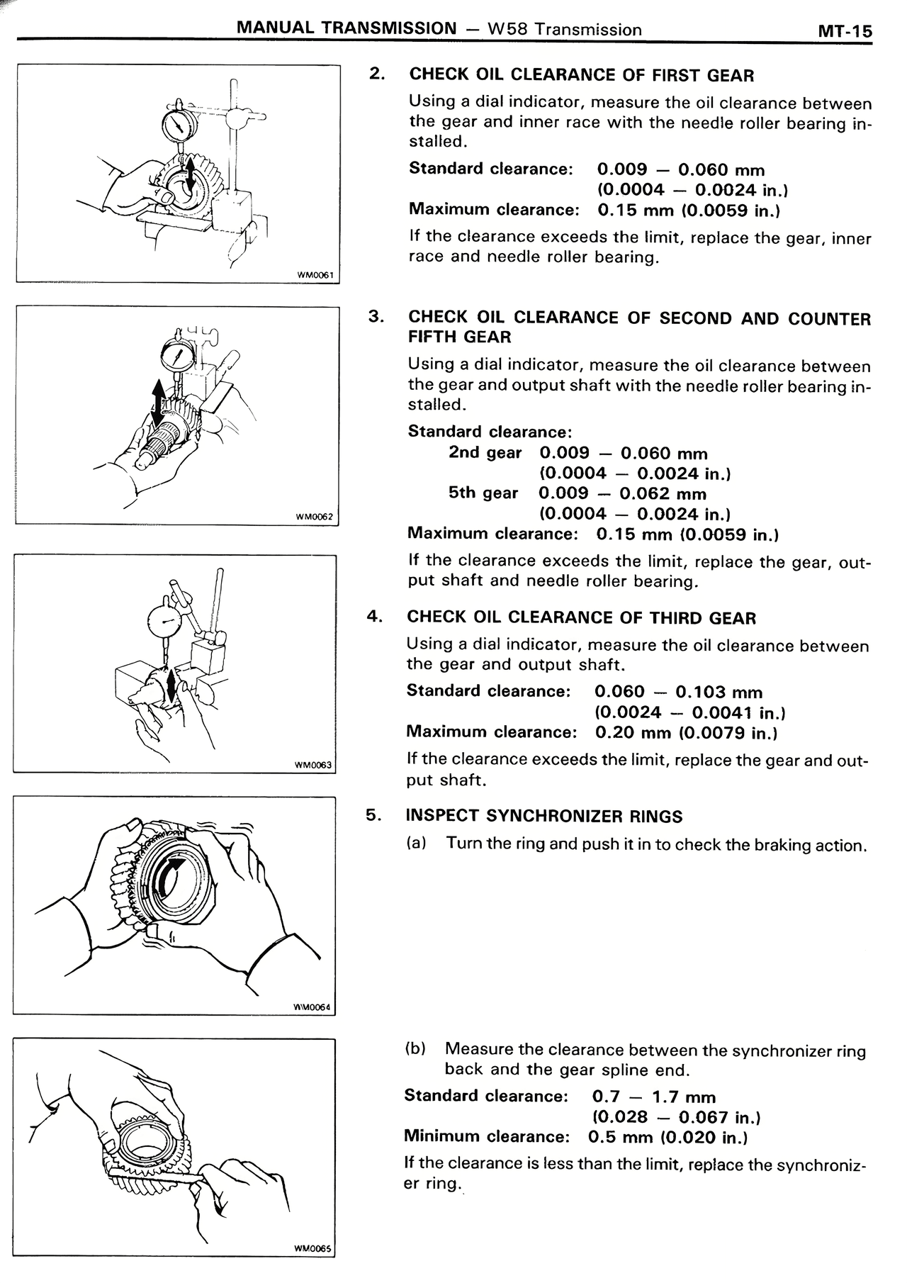 Manual Transmission — MK2 Supra Manual Transmission, page 15