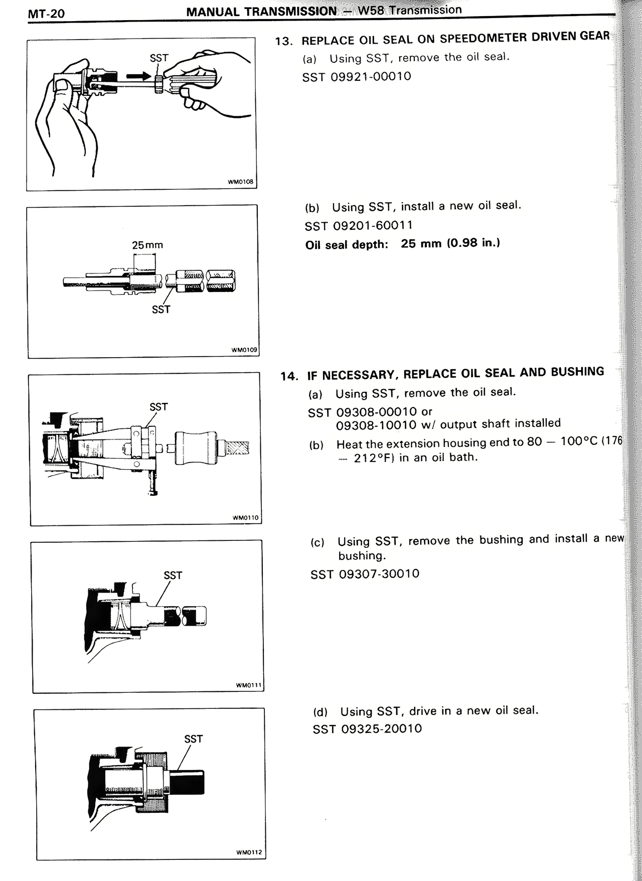 Manual Transmission — MK2 Supra Manual Transmission, page 20