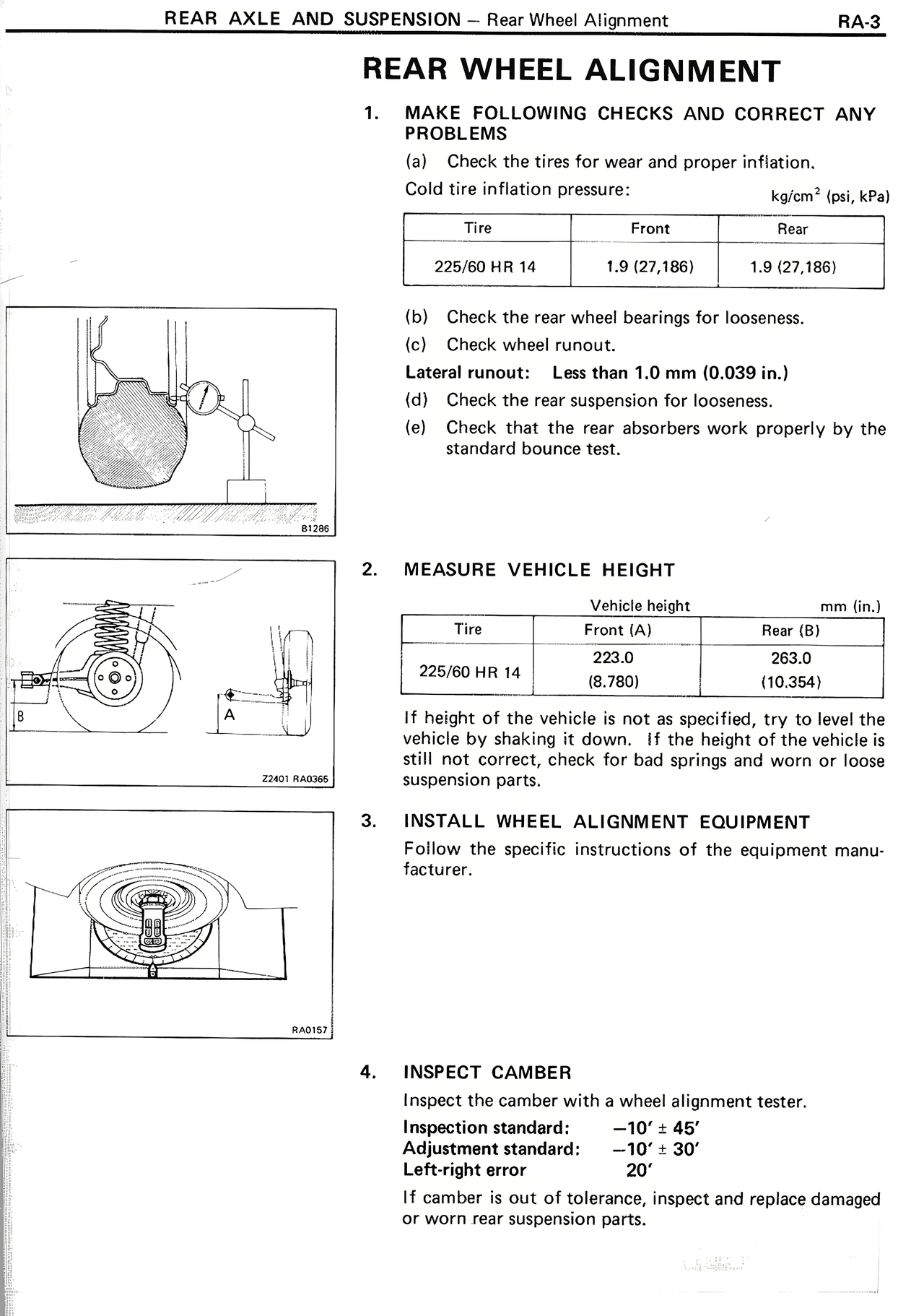 Rear Wheel Alignment — MK2 Supra Rear Axle And Suspension, page 3