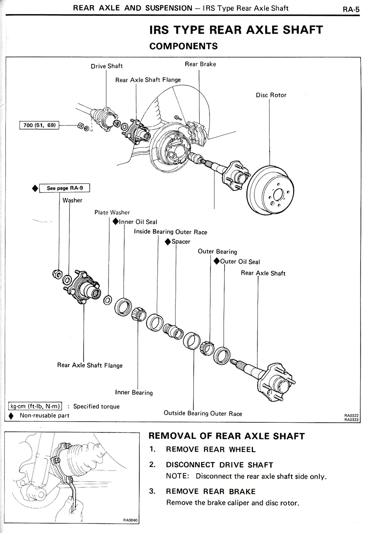 Irs Type Rear Axle Shaft — MK2 Supra Rear Axle And Suspension, page 5