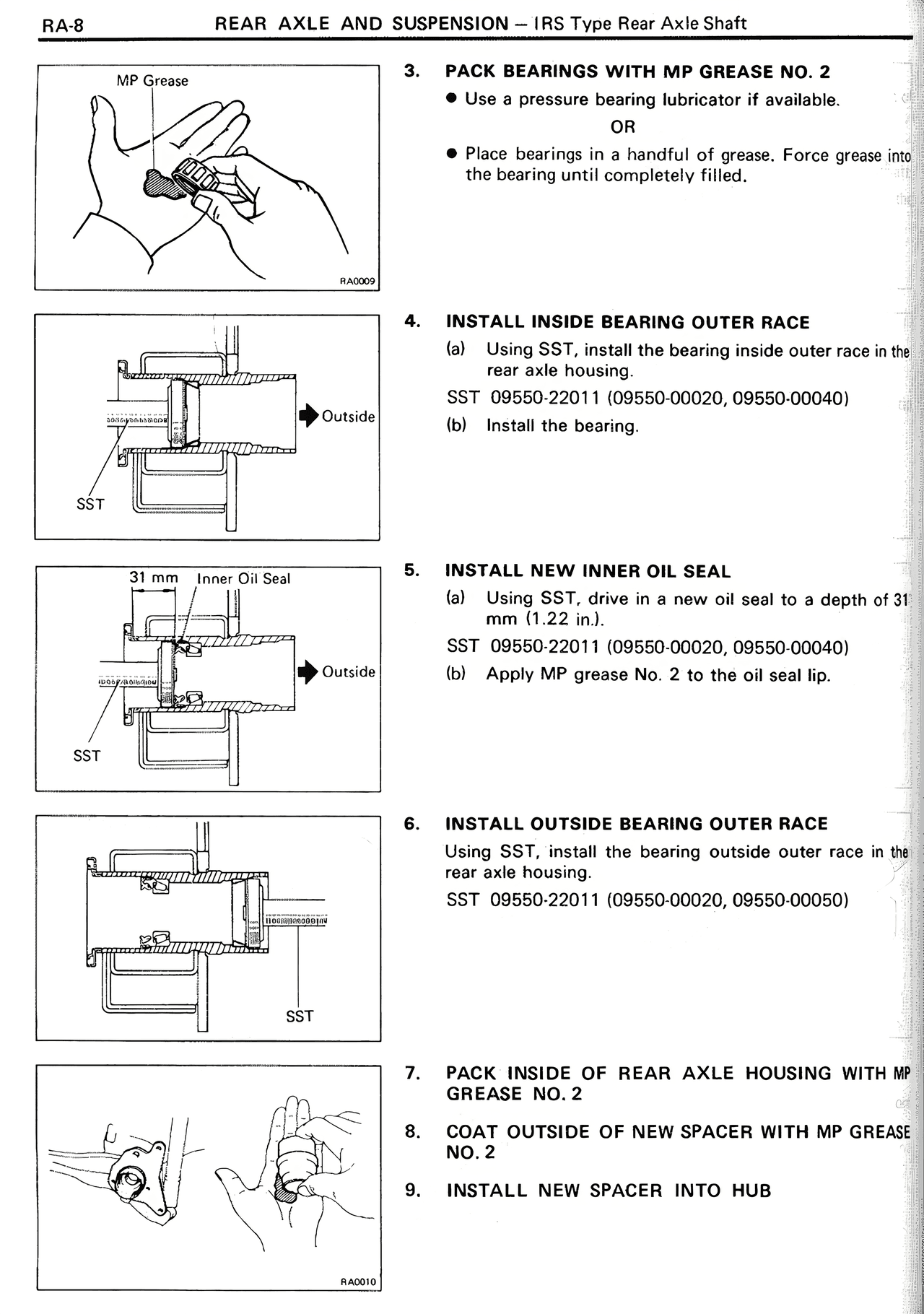 Rear Axle And Suspension — MK2 Supra Rear Axle And Suspension, page 8