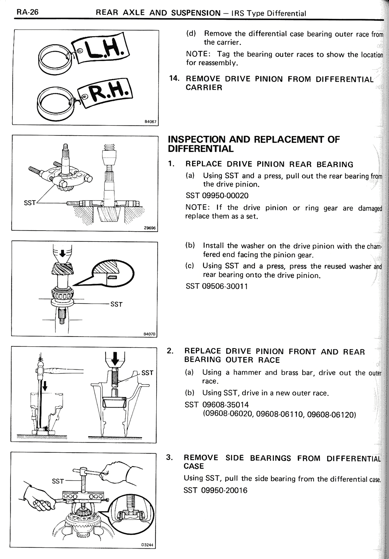Rear Axle And Suspension — MK2 Supra Rear Axle And Suspension, page 26