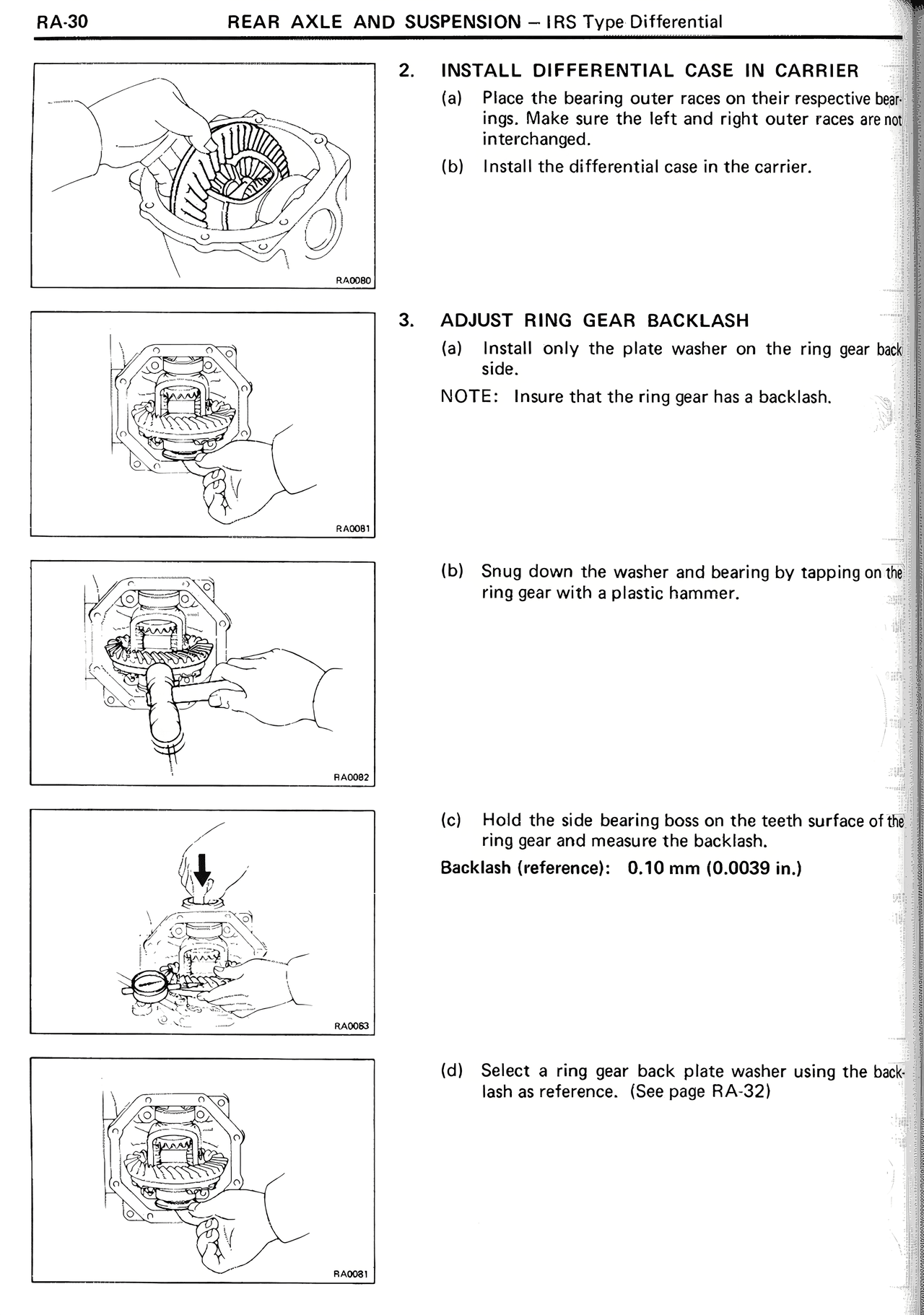 Rear Axle And Suspension — MK2 Supra Rear Axle And Suspension, page 30