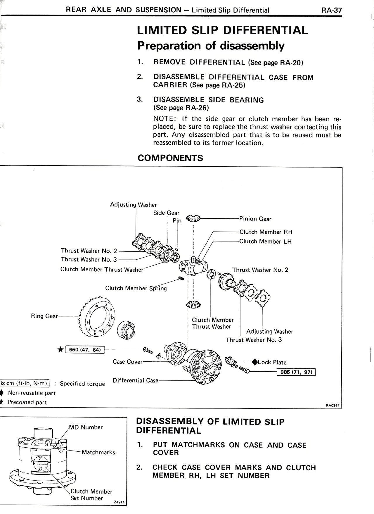 Limited Slip Differential — MK2 Supra Rear Axle And Suspension, page 37