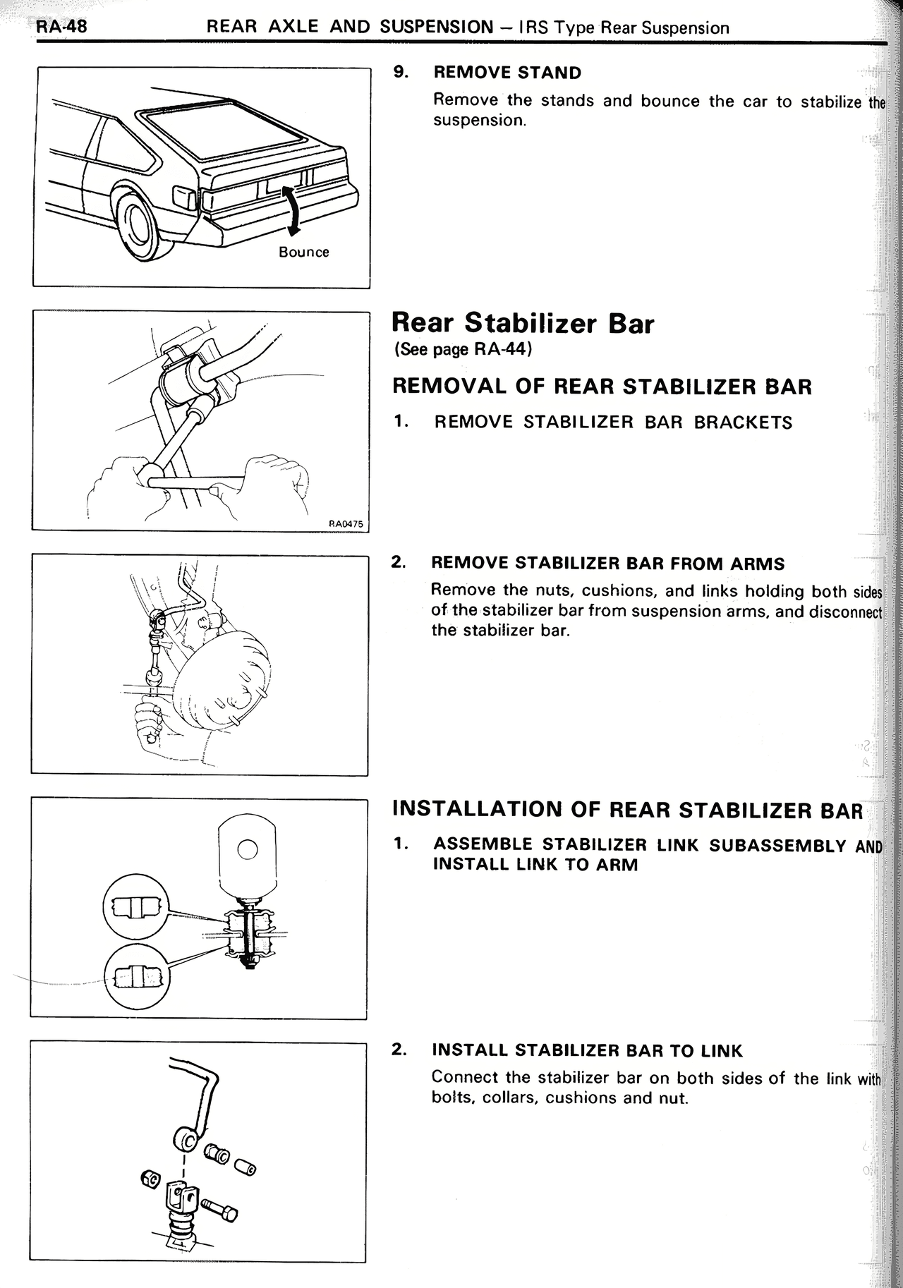 Rear Axle And Suspension — MK2 Supra Rear Axle And Suspension, page 48