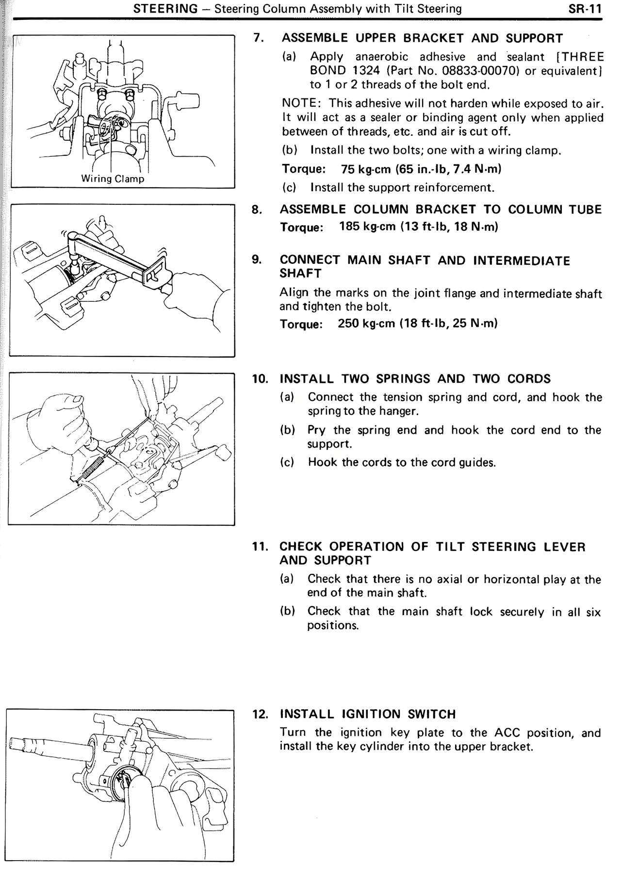 Steering — MK2 Supra Steering, page 11