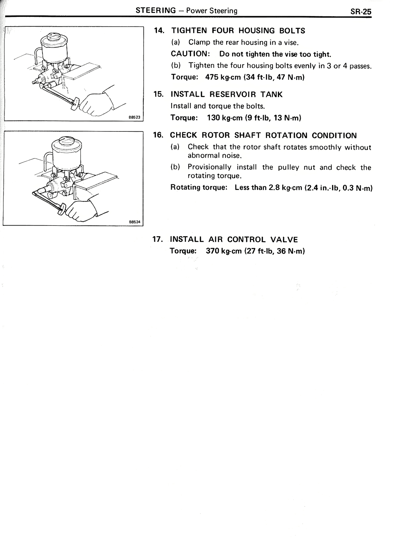 Steering — MK2 Supra Steering, page 25