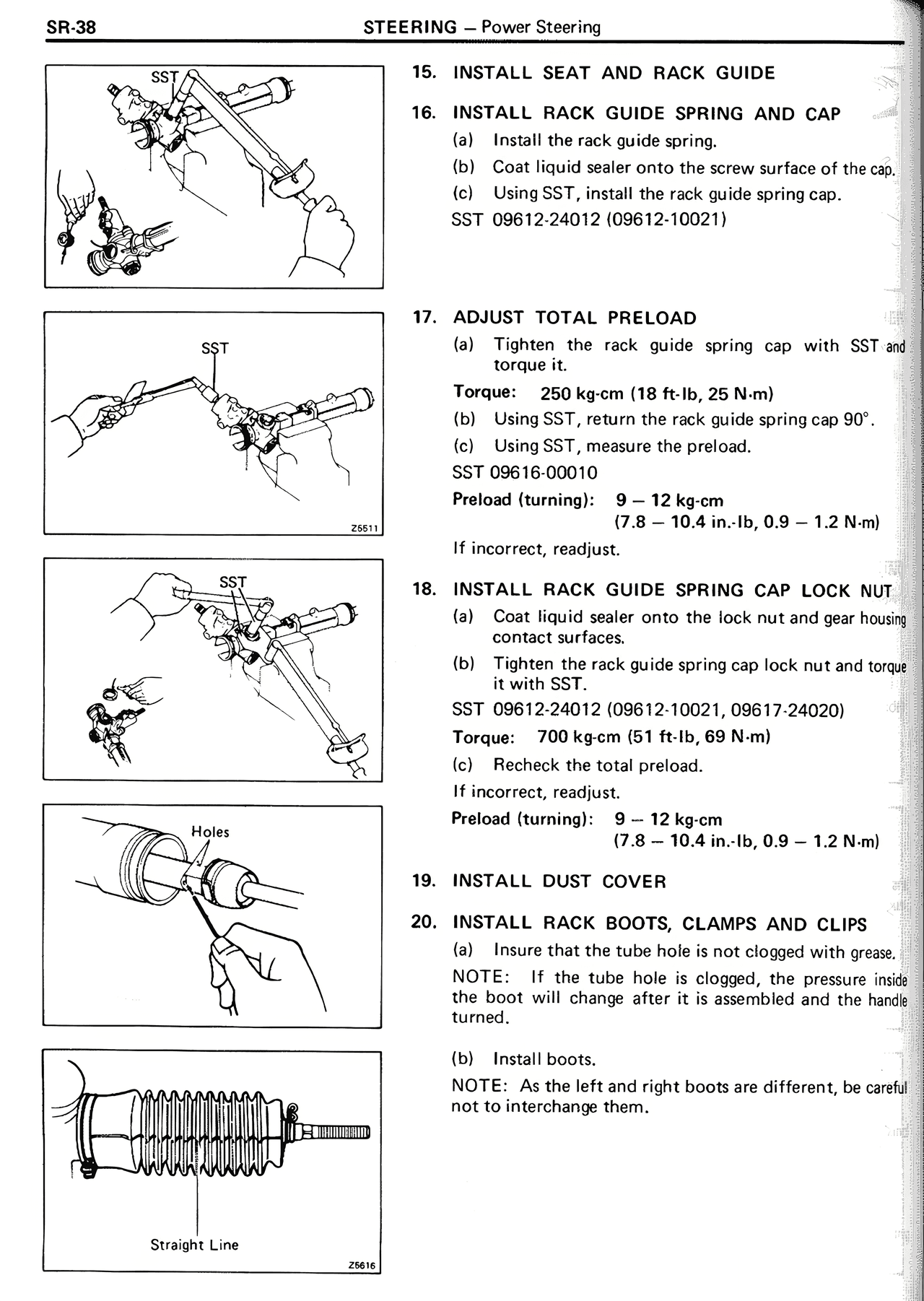Steering — MK2 Supra Steering, page 38
