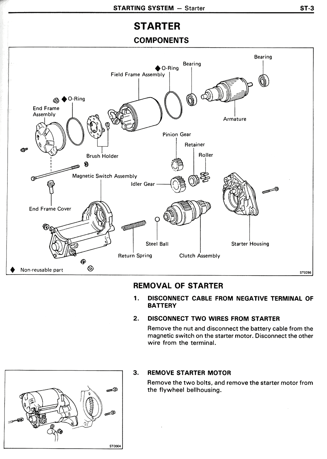 Starter Components — MK2 Supra Starting System, page 3