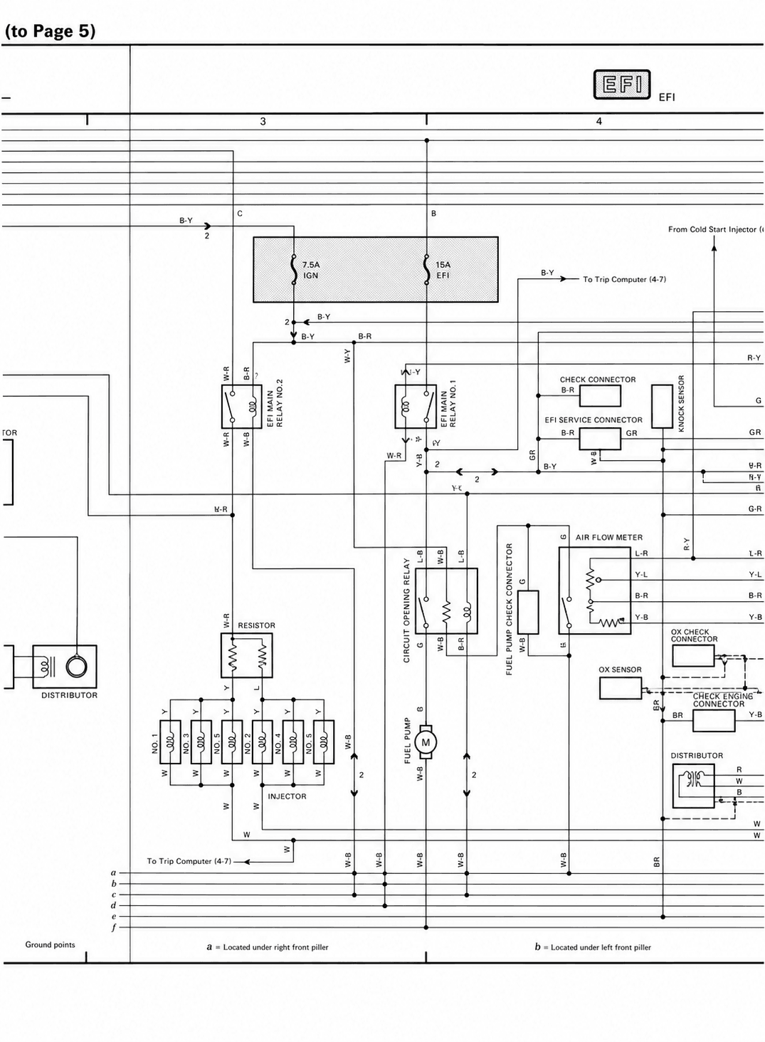 EFI Circuit Diagram — MK2 Supra Overall Wiring Diagram wiring diagram, page 3