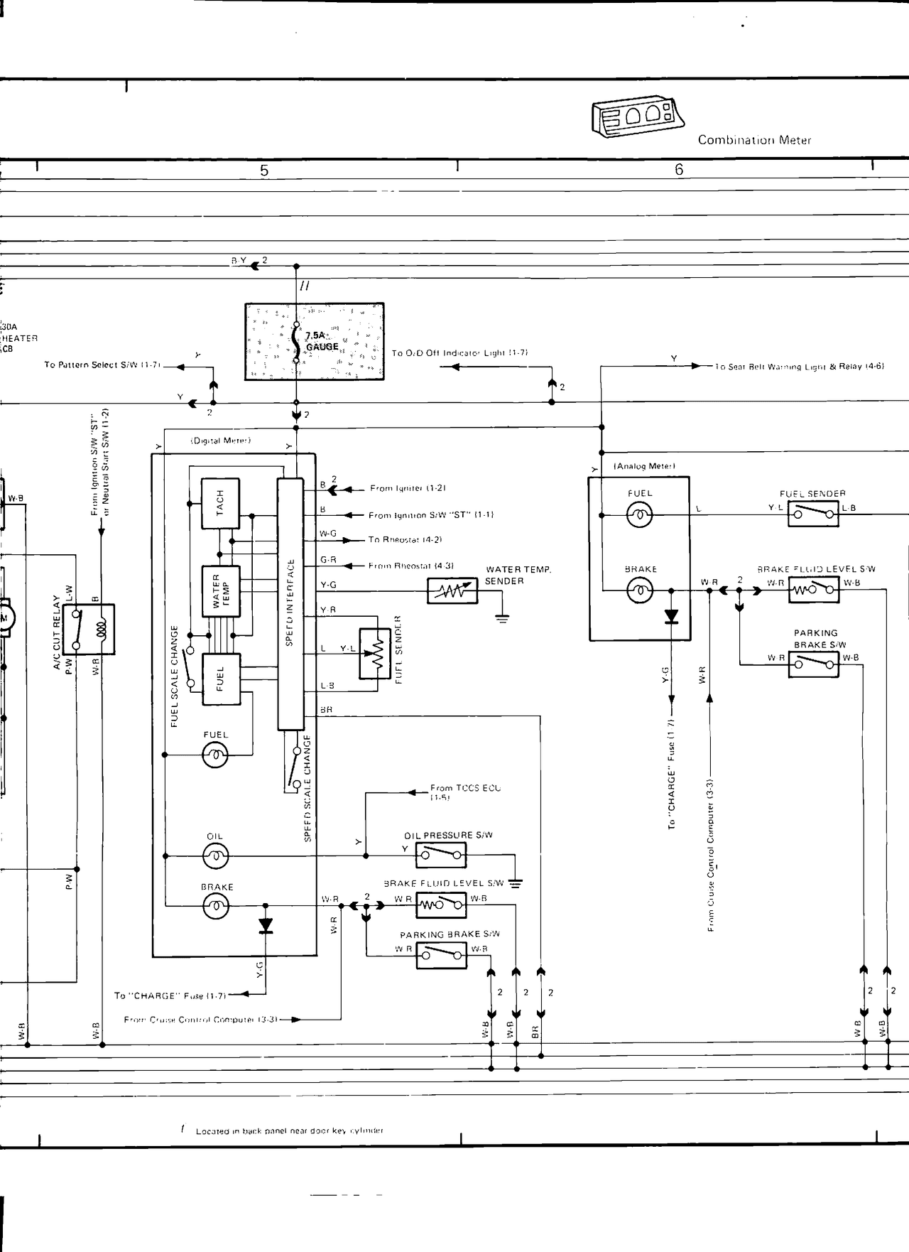 Overall Wiring Diagram — MK2 Supra Overall Wiring Diagram wiring diagram, page 8