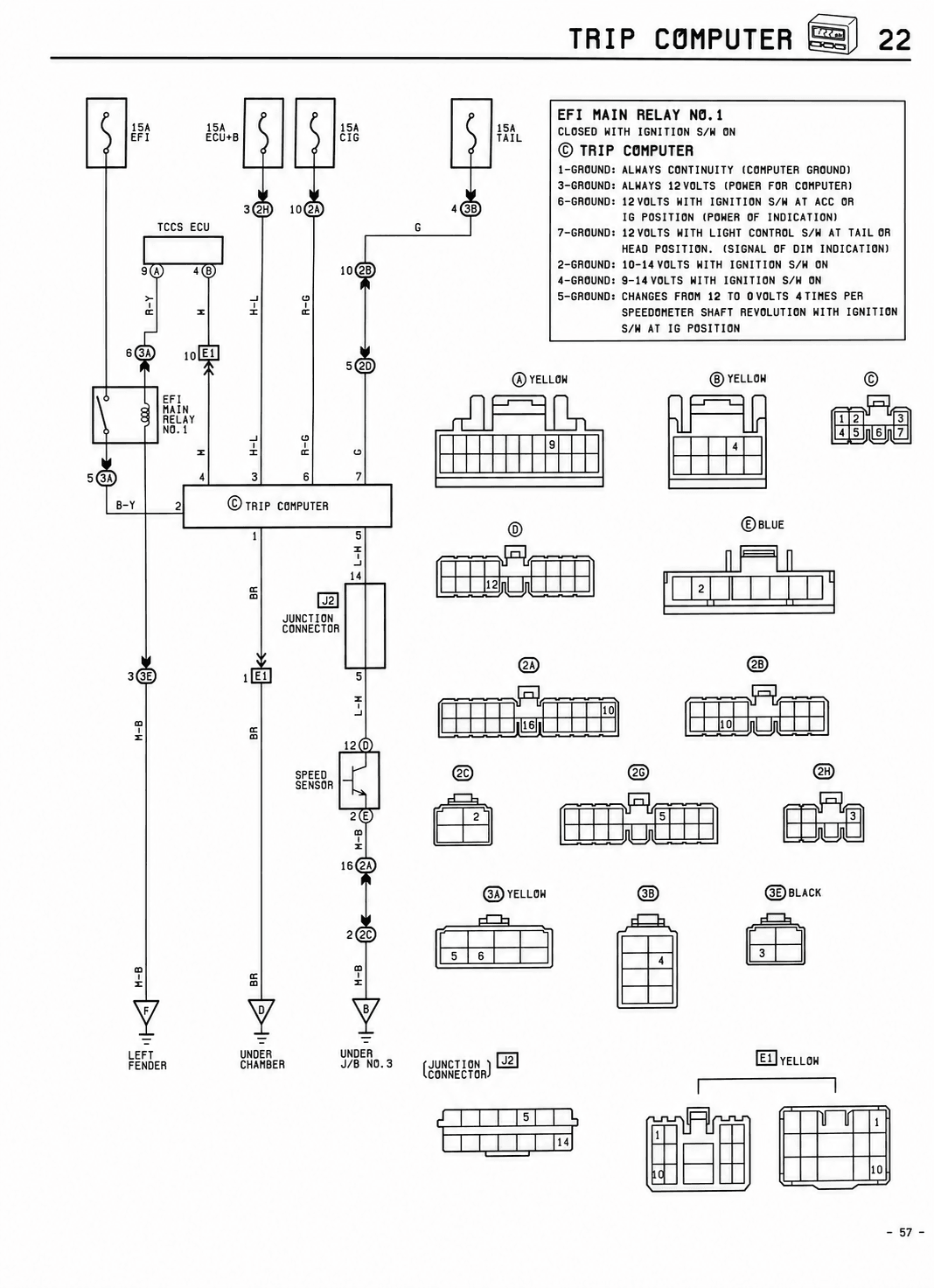 Trip Computer 22 — MK2 Supra Trip Computer wiring diagram, page 1