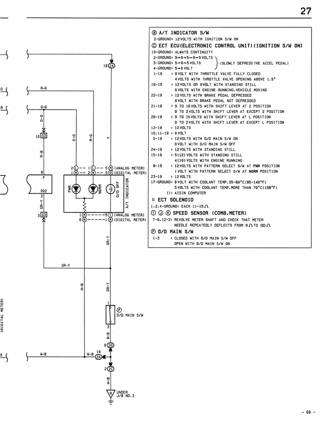 ECT System — MK2 Supra ECT System wiring diagram, page 2