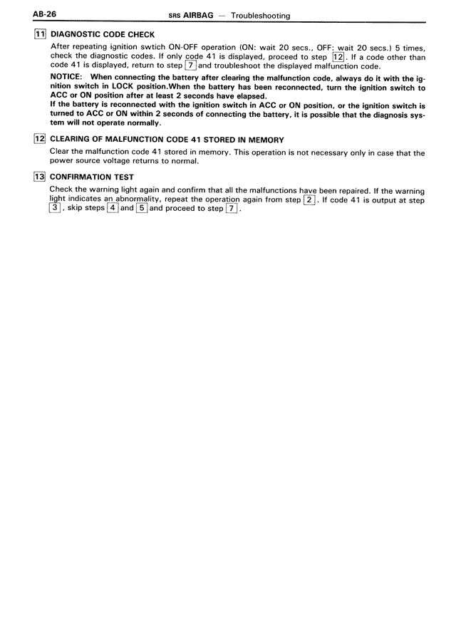 SRS Airbag — MK3 Supra SRS Airbag, page 26