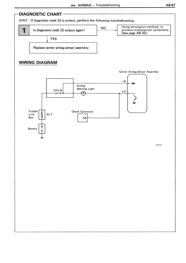 SRS Airbag — MK3 Supra SRS Airbag, page 67