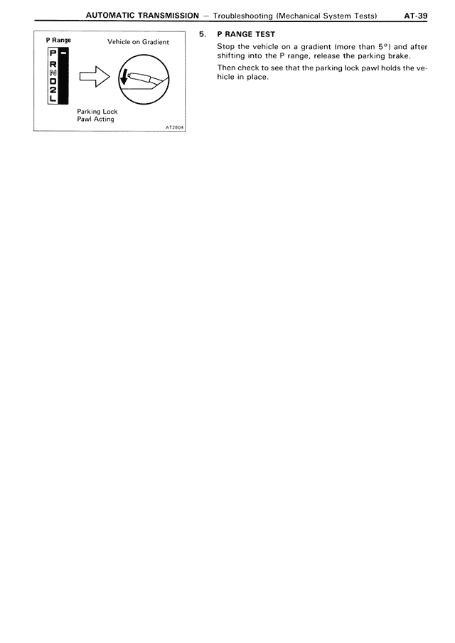 Automatic Transmission — MK3 Supra Automatic Transmission, page 39