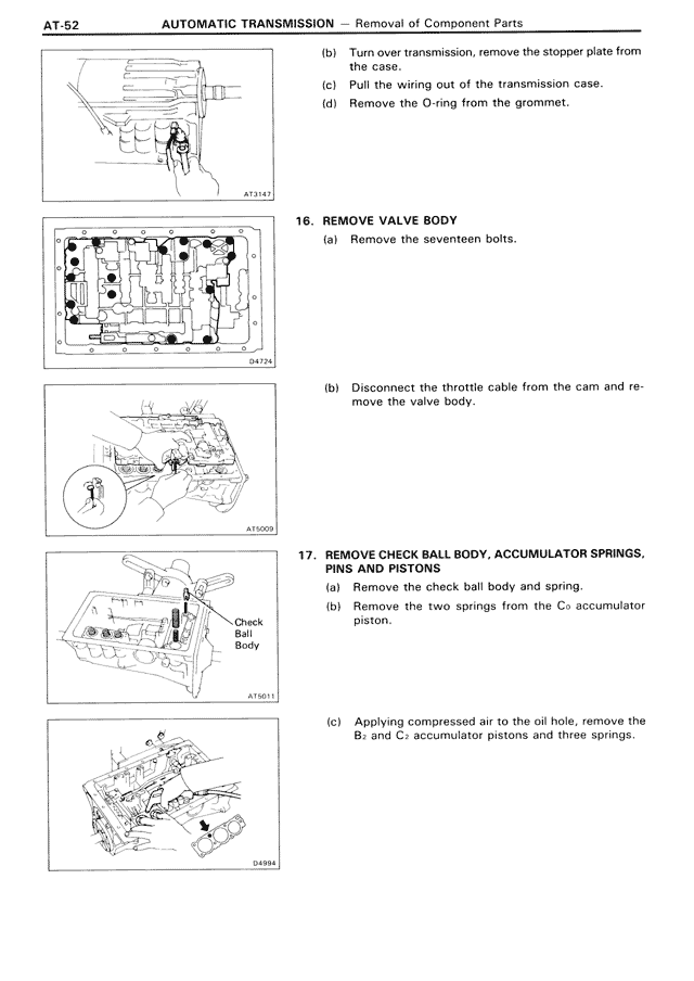 Automatic Transmission — MK3 Supra Automatic Transmission, page 52