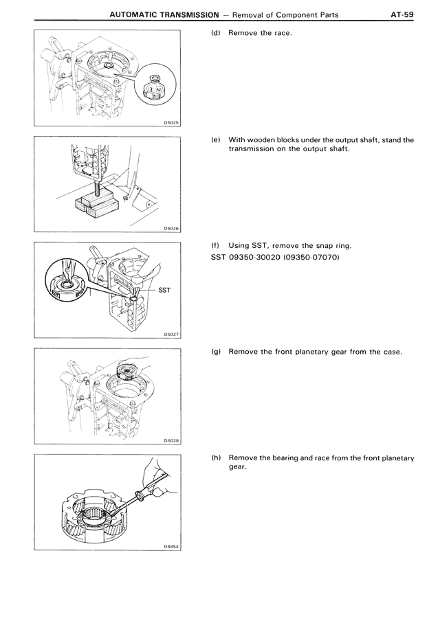 Automatic Transmission — MK3 Supra Automatic Transmission, page 59