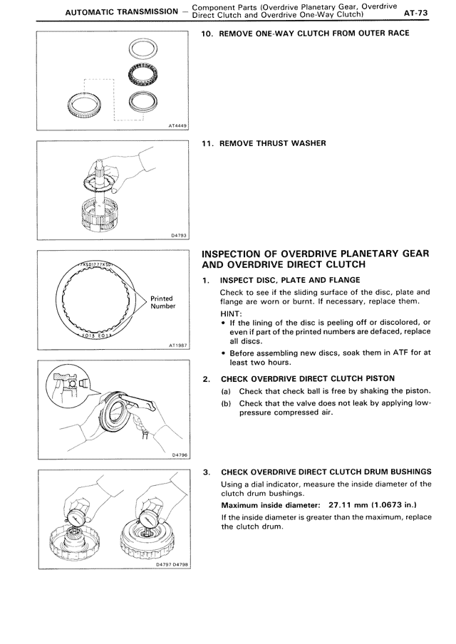 Automatic Transmission — MK3 Supra Automatic Transmission, page 73