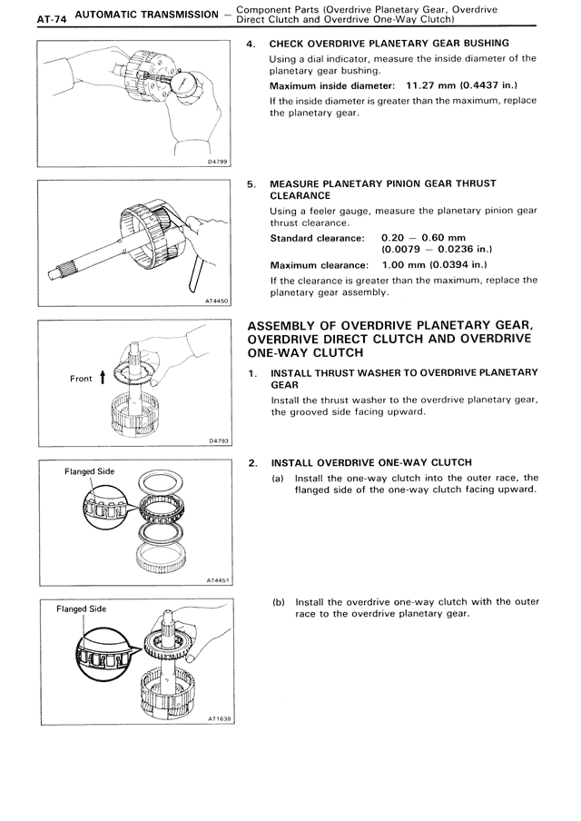 Automatic Transmission — MK3 Supra Automatic Transmission, page 74