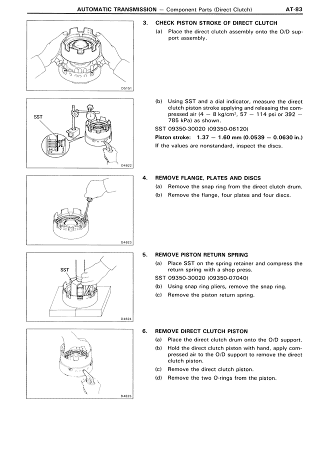 Automatic Transmission — MK3 Supra Automatic Transmission, page 83