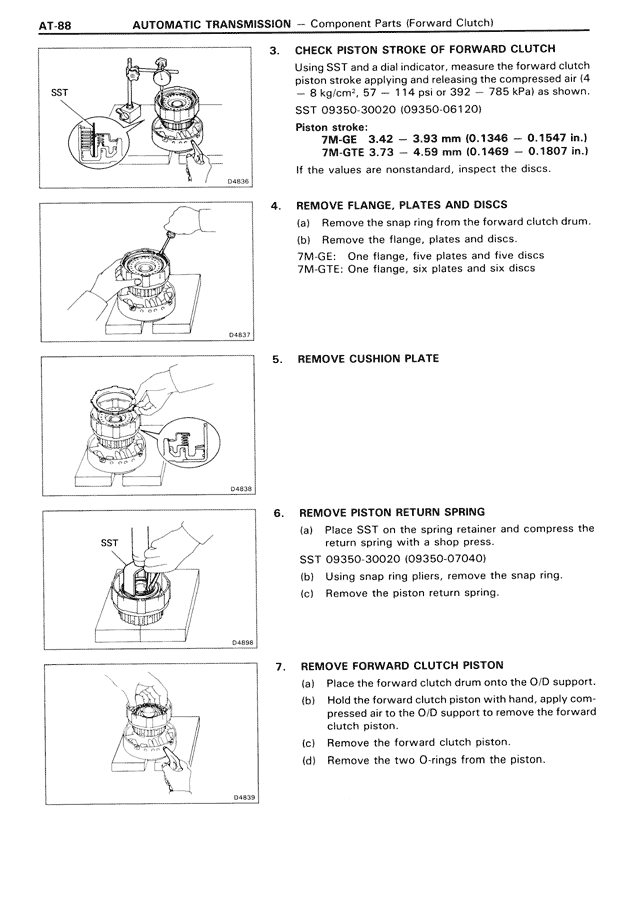 Automatic Transmission — MK3 Supra Automatic Transmission, page 88