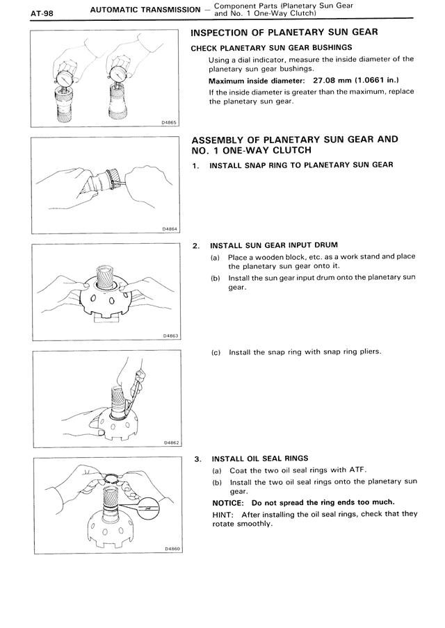 Automatic Transmission — MK3 Supra Automatic Transmission, page 98