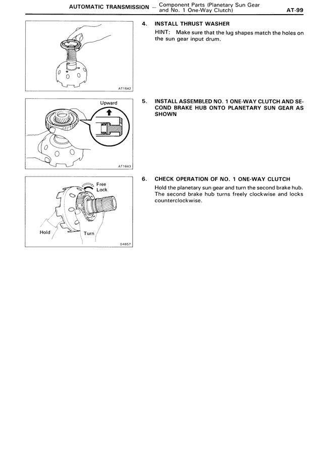 Automatic Transmission — MK3 Supra Automatic Transmission, page 99