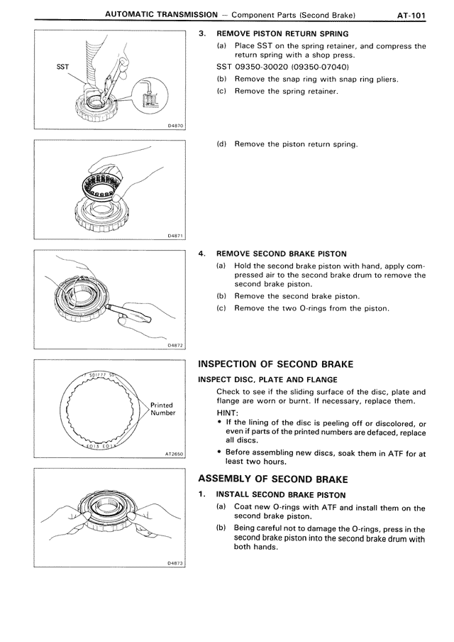 Automatic Transmission — MK3 Supra Automatic Transmission, page 101