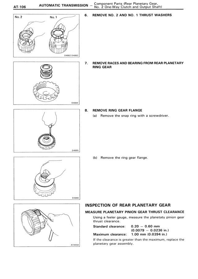 Automatic Transmission — MK3 Supra Automatic Transmission, page 106