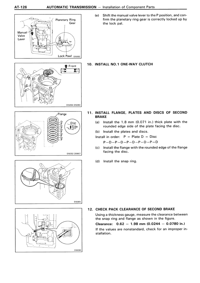 Automatic Transmission — MK3 Supra Automatic Transmission, page 126