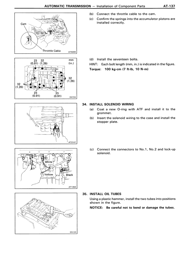 Automatic Transmission — MK3 Supra Automatic Transmission, page 137