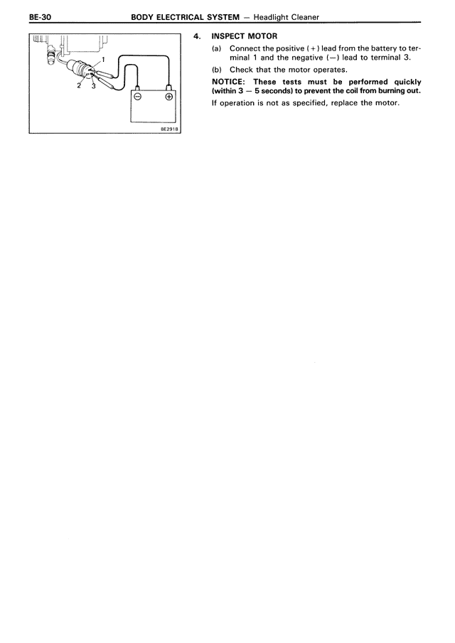 Body Electrical System — MK3 Supra Body Electrical System, page 30