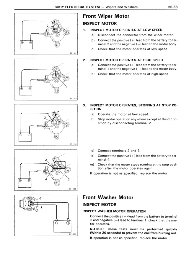 Body Electrical System — MK3 Supra Body Electrical System, page 33