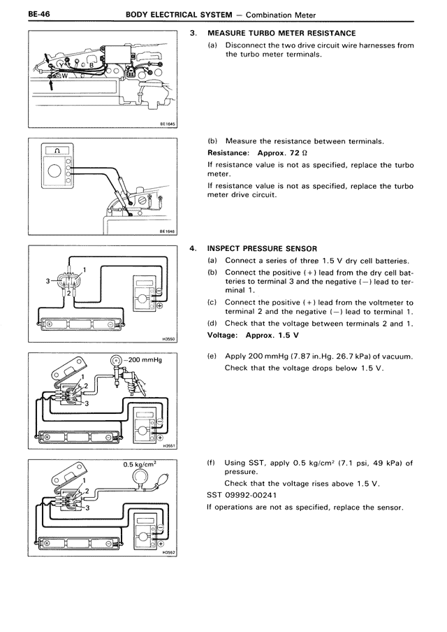 Body Electrical System — MK3 Supra Body Electrical System, page 46