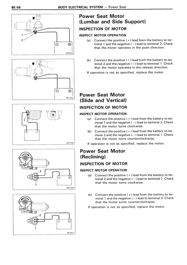 Body Electrical System — MK3 Supra Body Electrical System, page 56