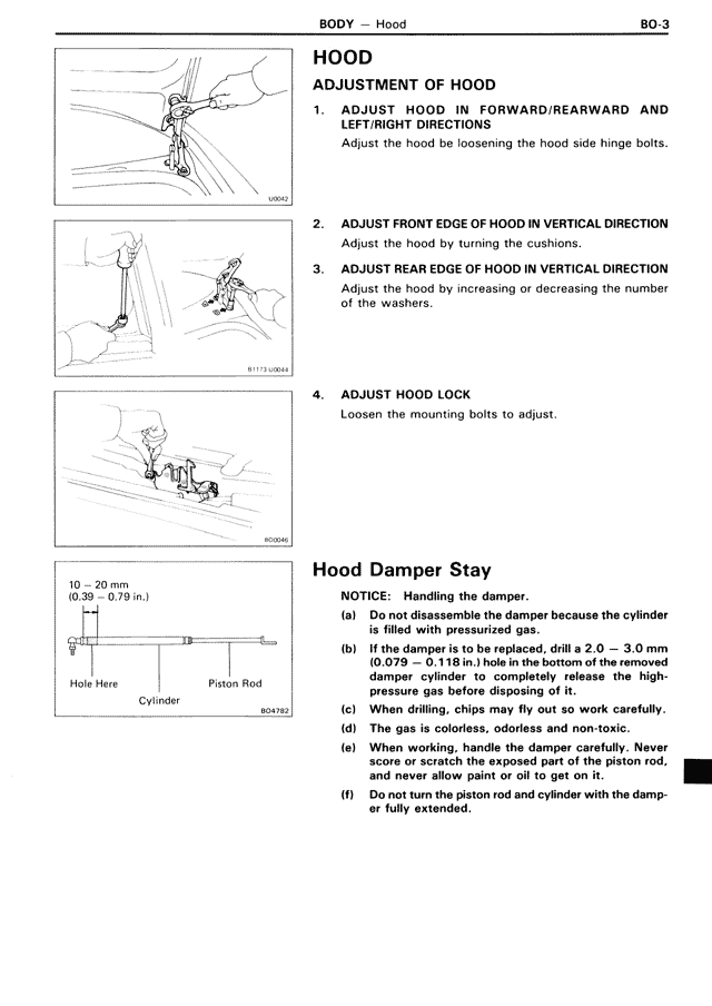 Hood — MK3 Supra Body, page 3