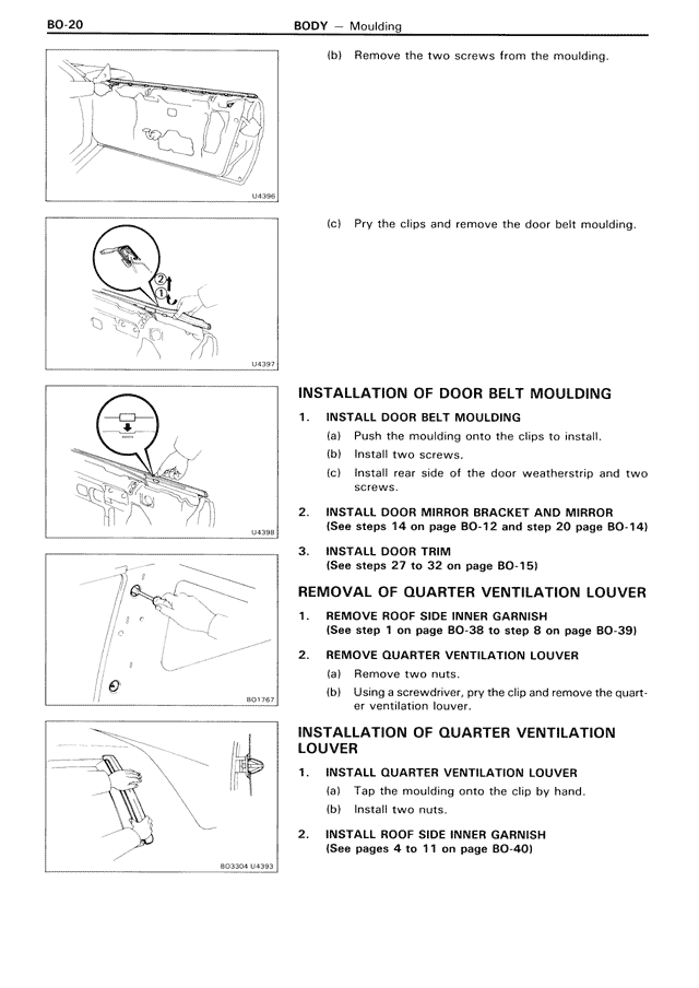 Body — MK3 Supra Body, page 20