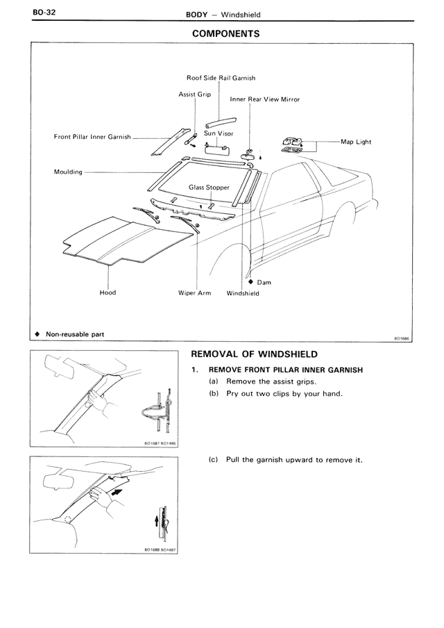 Components — MK3 Supra Body, page 32