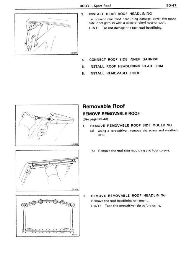Body — MK3 Supra Body, page 47